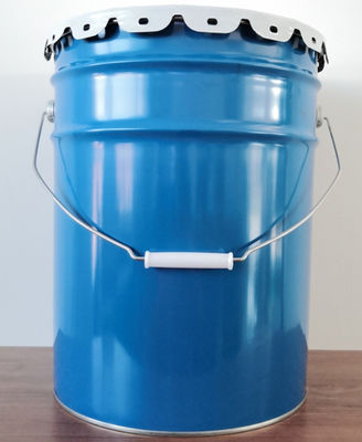 Chemicals Open Head Steel 5 Gallon Paint Bucket With Epoxy Phenolic Linings