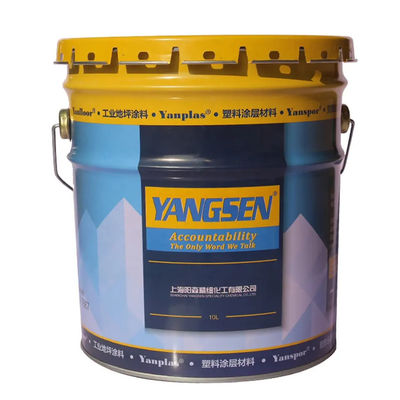 Metal Tinplate Chemical Pails 1 Gallon To 6 Gallon Round
