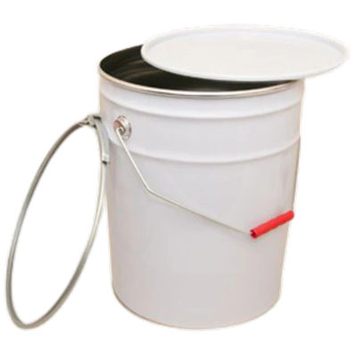 Open Head Metal Pail Lid With Lock Ring For Secure Storage