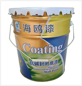 UN Rated 5 Gallon Chemical Resistant Bucket With Castellated Lid