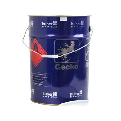 0.28-0.42mm 5 Gallon Paint Bucket Tinplate Pails With Castellated Lid For Paint Storage
