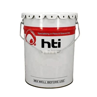 UN Rated 5 Gallon Metal Bucket With Flower Lid For Solvent