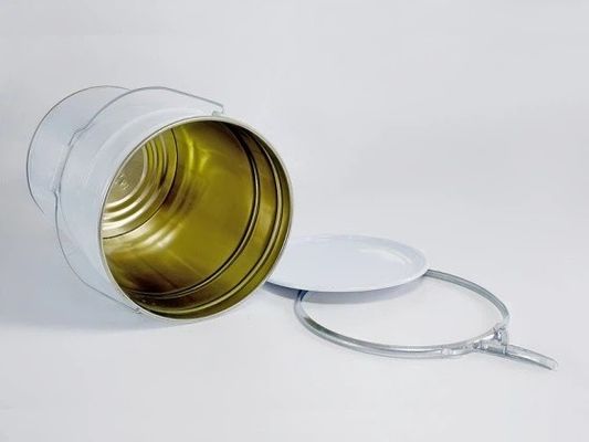 UN Rated Oil Chemicals 5 Gallon Metal Pails Corrosion Resistance