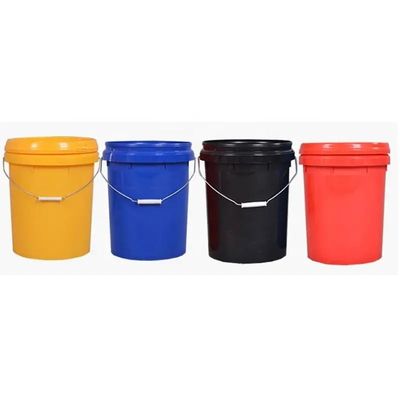 5 Gallon Plastic Bucket With Plastic Spout Cap For Oil Lubricant