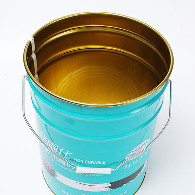 UN Rated 18L Metal Paint Bucket With Corrosion Resistance