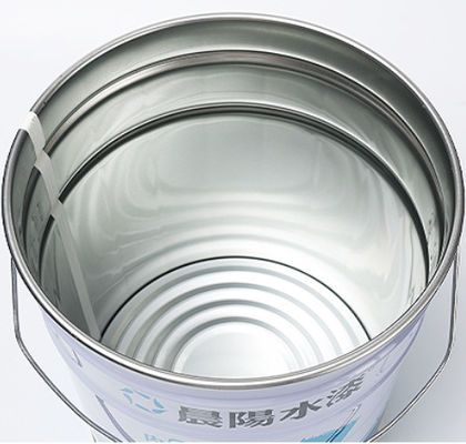 27-30 Ga 5 Gallon Open Head Steel Pail With Clear Rust Inhibitor