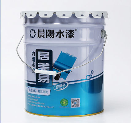 27-30 Ga 5 Gallon Open Head Steel Pail With Clear Rust Inhibitor