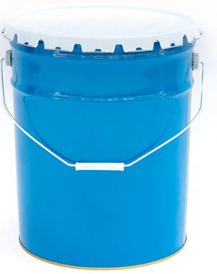 5 Gallon Steel Solid Solvent Bucket With Curly Edge Lid