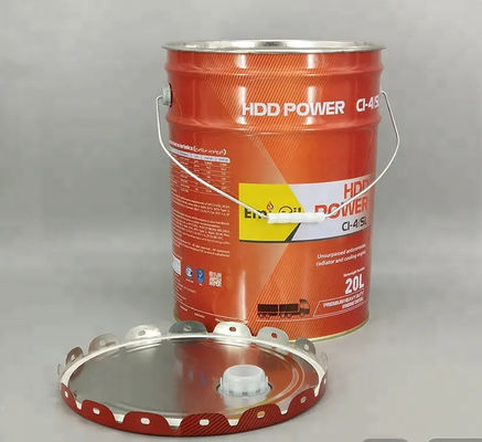 20 Liters Metal Bucket And Lid Open Head With Flexible Spouts Flower Lids