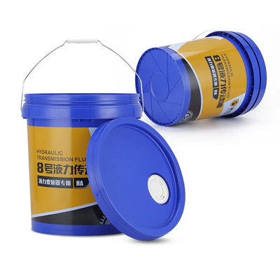 Hydraulic Oil Plastic Bucket Containers 5 Gallon With Rieke Flex Spout