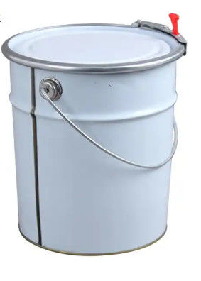 Gold Phenolic Lined Open Head Steel Pail 1 Gallon To 7 Gallon