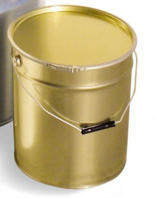 5 Gallon Conical Food Safe Empty Paint Buckets With Inner Coating And Lid