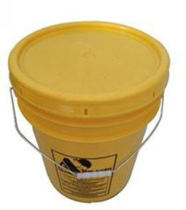 Round Plastics Buckets With Lids 2-3mm For Storaging