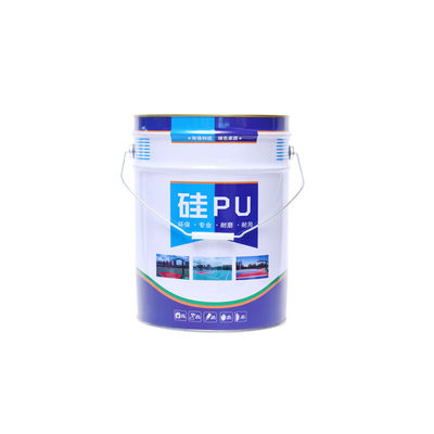 20L Tight And Closed Metal Tinplate Pails For Chemical Based Products Packages