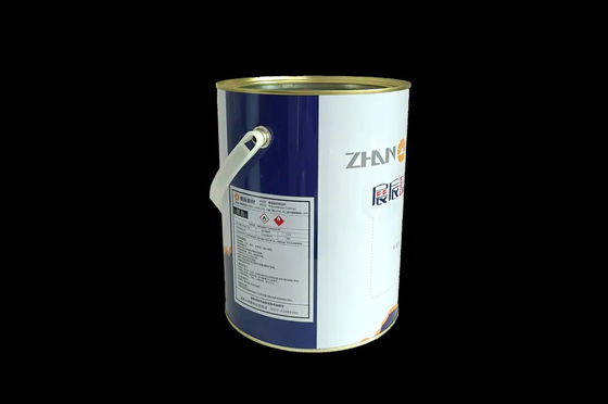 1 Gallon Round Oil Paint Iron Tinplate Cans With Plastic Hoop Handle