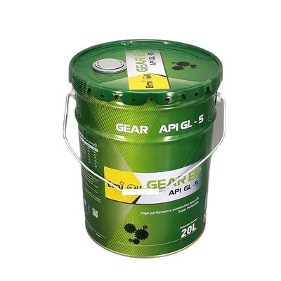 Tinplate Lubricant Oil Bucket With Sealed Lid For Leakage Protection