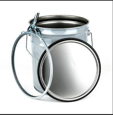 Antirust Round Excavator Paint Bucket Metal General Purpose Customizable Design