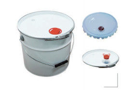 25 Liters Food Safe Metal Pails Buckets With Screw Caps For Storing Palm Oils