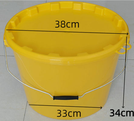 20 L Plastic Bucket Containers Oval For Storing Painting With ISO Certificate