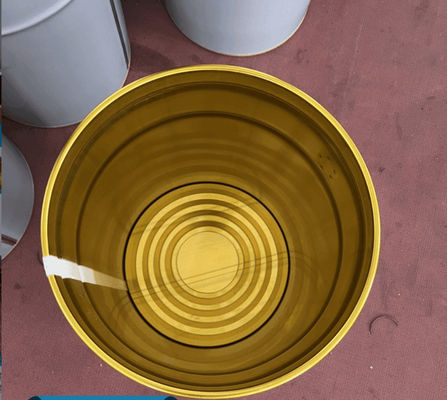 5-Gallon Rust Resistant Galvanized Ink Bucket with Metal Handle and Plastic Grips