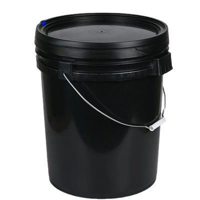 Convenient Stackable Open Head Plastic Pails with Rieke Flex Spout Lid