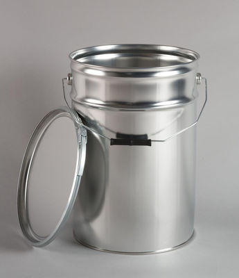 Hobbock 25L Metal Pails For Solid And Power Chemical Metal Packings