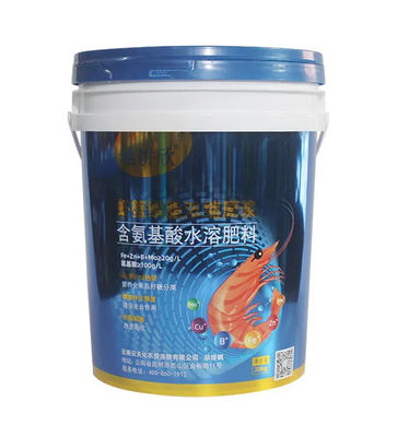 20KG Plastic Printed Fertilizer Bucket Container