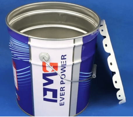 20L Grease Tinplate Pail Metal Bucket With Flower Lids