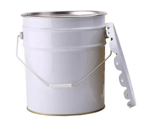 Polypropylene Solvent Bucket with Gold Phenolic Lining Resists Heat and UV Light
