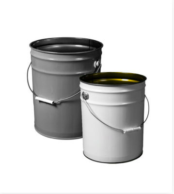 UV Resistant Stackable Metal Pails And Buckets / Buckets And Pails with Custom Printing 5 Gallons PP
